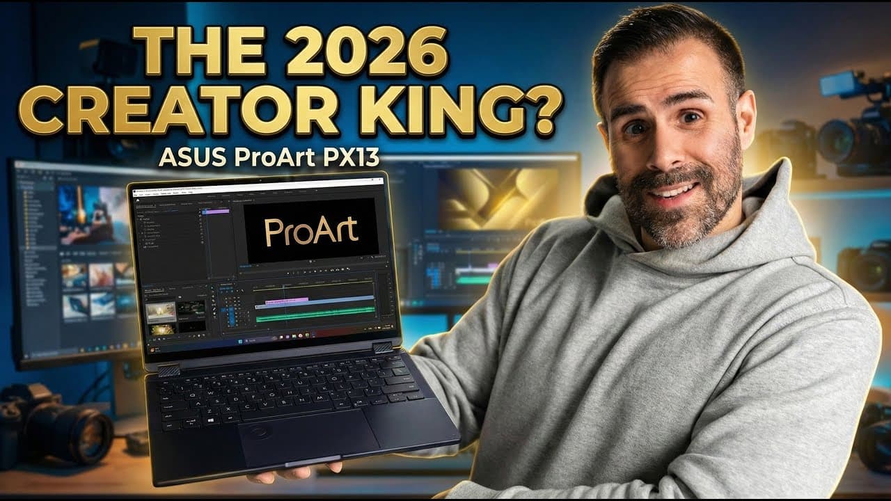2026 ASUS ProArt PX13 -  No Discrete GPU, But Better?
