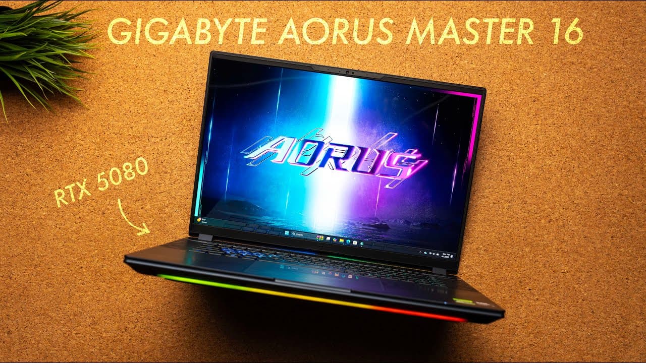 Gigabyte AORUS MASTER 16 (2025)