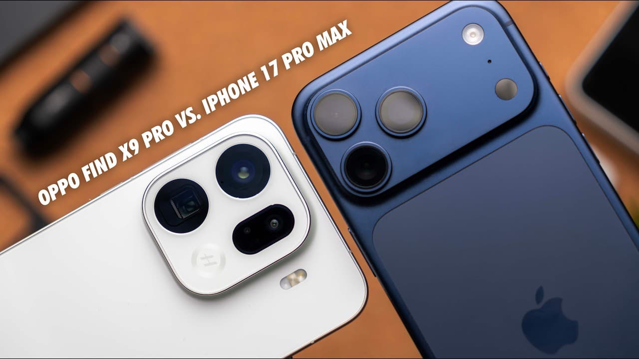 iPhone 17 Pro Max vs OPPO X9 Pro — Which Camera Wins the Battle?